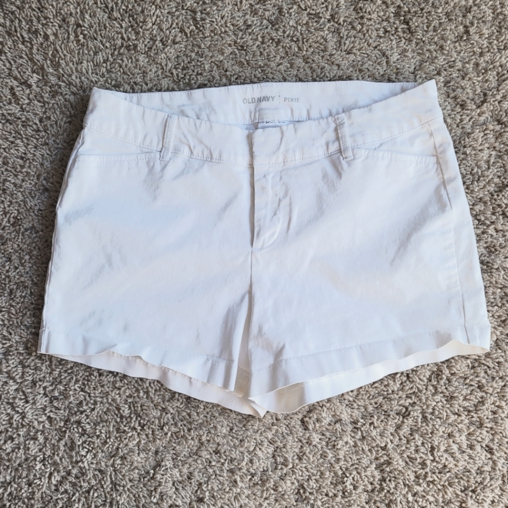White shorts